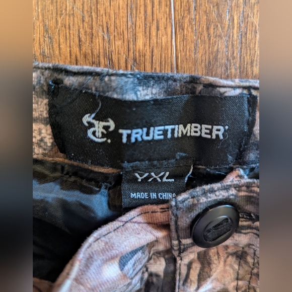 Truetimber Camouflage Cargo Lined Hunting Pants Youth XL Or women XS - Picture 5 of 9